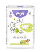 Підгузки дитячі Happy 0 Before New Born 46 шт