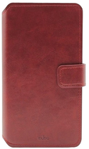 Etui z klapką uniwersalny Puro Wallet 360 XL Red (8033830294211) - obraz 1