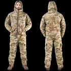 Тактичний Зимовий військовий костюм з тепловідбійною підкладкою Omni Hit Multicam Куртка з капюшоном та зимові штани Ріп Стоп M Мультикам HWMRZZ0026800 - зображення 2