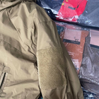 Зимняя мужская Куртка Level 7 с Мембраной и Пуховым утеплителем койот размер XL - изображение 6