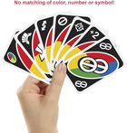 Gra planszowa Mattel Uno All Wild Card Game Multi Color (194735070633) - obraz 3