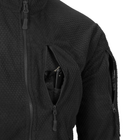 Кофта флисовая Helikon-Tex Alpha Tactical Jacket Black XS - изображение 7