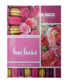 Книга канцелярська Buromax Boho Chic А4 в лінійку 96 аркушів Рожева (ВМ.2401-110)