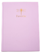 Книга канцелярська Buromax Favourite Pastel A4 у клітинку 96 аркушів Бузкова (BM.2400-426)
