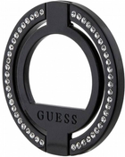 Uchwyt-pierścień na smartfon Guess Ring Stand MagSafe GUMRSALDGK Rhinestone Czarny (3666339170356) - obraz 1