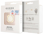 Тримач-кільце на смартфон Guess Ring Stand 4G GURSEQGWH Gold - White (3700740443590) - зображення 3