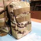 Тактичний рюкзак з трьома підсумками 50 літрів мультикам - изображение 4