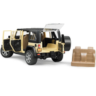 Jeep Bruder Wrangler Rubicon Unlimited (4001702025250) - obraz 3