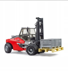 Zestaw gier Bruder - Linde Ht160d Stacker With Pallet And Cages (4001702025137) - obraz 2