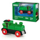 Szybka zielona lokomotywa Brio na baterie (7312350335958) - obraz 1