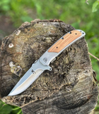 Охотничий нож Browning 374 дерево 21 см - изображение 3