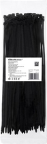 Кабельні стяжки Qoltec Nylon UV 4.8 x 300 мм 100 шт Black (5901878522081)