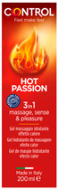 Інтимний гель-змазка Control Gel 3 In 1 Hot Passion 200 мл (8058664142163) - зображення 1