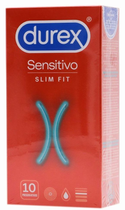 Prezerwatywy Durex Sensitive Slim Fit 10 szt. (8428076000373) - obraz 1