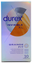 Презервативи Durex Invisible XL Ultra Thin Condoms 10 шт. (8428076003336)