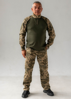 Костюм рубашка убакс и тактические брюки GorLin 58 Пиксель (Т-44Т/Бр32) - изображение 3