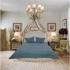 Покривало Arya Diamond AR-A107070-Blue 250х260 см блакитне 3968339