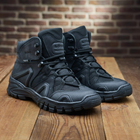 Зимові чорні тактичні прошиті кросівки 46 (30,5 см) - зображення 1