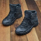 Зимові чорні тактичні прошиті кросівки 44 (29,5 см) - зображення 3