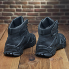 Зимові чорні тактичні прошиті кросівки 44 (29,5 см) - зображення 7