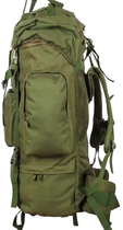 Тактичний армійський рюкзак з дощовиком Combat S1645406 хакі - зображення 2
