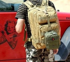 Тактическая аптечка армейская сумка для медикаментов Edibazzar 305029621145 хаки - изображение 8