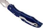 Нож складной Spyderco Byrd Cara Cara 2 FRN Blue тип замка Back Lock BY03PBL2 - изображение 3
