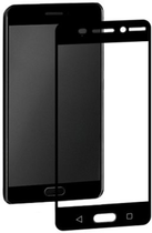 Szkło hartowane ochronne Qoltec Premium do Nokia 6 3D Czarne (5901878513959) - obraz 1