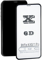 Захисне скло Qoltec Premium 6D для Apple iPhone 11 Pro Black (5901878516271) - зображення 1