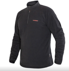 Реглан Fahrenheit CLASSIC MICRO ZIP Black 100 Розмір L/R Polartec