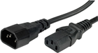 Kabel Goobay IEC-C13 - IEC-C14 czarny 5 m (4040849392030) - obraz 1