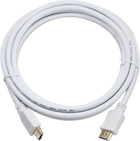 Kabel Cablexpert HDMI-HDMI 1.8 m Biały (8716309077613) - obraz 1