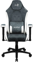 Fotel Aerocool Crown AeroSuede Steel Niebieski AEROCROWN-STEEL-BLUE (4711099471225) - obraz 8