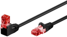 Патч корд Goobay RJ45 Cat 6 U/UTP black 2 m (4040849515163)