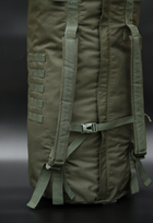 Військовий баул сумка рюкзак 100л олива - зображення 3