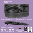 Клавиатура беспроводная Logitech Wave Keys Bluetooth/Wireless Black (920-012304) - изображение 6