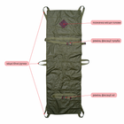 Носилки бескаркасные эвакуационные DERBY HM-2 олива - изображение 3