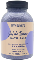 Сіль для ванни Flor De Mayo Sal De Bano Lavendel 1350 г (8428390075712) - зображення 1