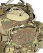 Рюкзак штурмовий Stryker Мультикам кріплення павук для шолома 15л - изображение 4