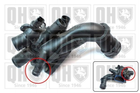 Термостат JP Group QTH665K Peugeot 5008, 207, 308, 3008; Citroen C4, DS3 1336Z6, 9810916980