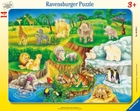 Класичний пазл Ravensburger Відвідування зоопарку 37 x 29 см 14 елемента (4005556060528) - зображення 1