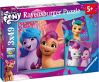 Puzzle klasyczne Ravensburger My Little Pony The Movie 2 - Jigsaw Puzzle 17.8 x 17.8 cm 3 x 49 elementów (4005556052363) - obraz 1