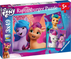 Puzzle klasyczne Ravensburger My Little Pony The Movie 2 - Jigsaw Puzzle 17.8 x 17.8 cm 3 x 49 elementów (4005556052363) - obraz 1