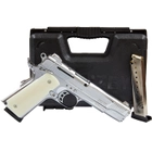 Стартовий сигнальний шумовий пістолет Kuzey 911 Хром калібр 9 мм. з додатковим магазином - зображення 4