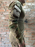 Чоловічий армійський костюм мультикам для ЗСУ Tactical тактична форма убакс і штани Туреччина 7284 XL - зображення 6