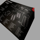 Коврик для оружия Tekmat Glock Gen4, 28x43см - изображение 3