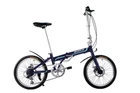 Велосипед складной Make Bike 20" алюминиевая рама 17" Синий (MB2017B)