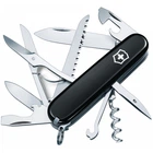 Складной швейцарский нож Victorinox Huntsman Black 15 in 1 Vx13713.3B1