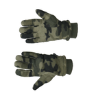 Перчатки флисовые с искусственным мехом и резинкой мультикам - изображение 4