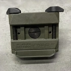 Адаптер для сошок FAB Defense H-POD Picatinny Adaptor, Олива, поворотно-нахильний, кріплення для сошок на планку Пікатінні - зображення 3